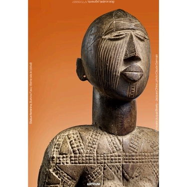 Burkina female statue - Magnet