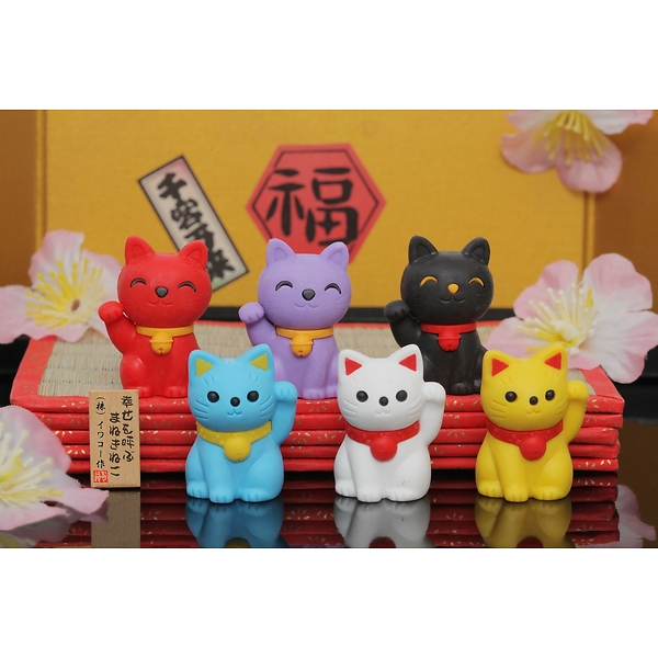 Gommes Lucky Cat