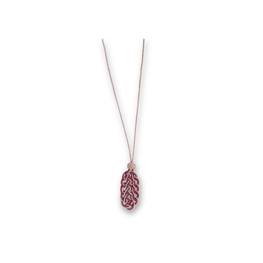 Collier Mozaic Rose Gold Cerise