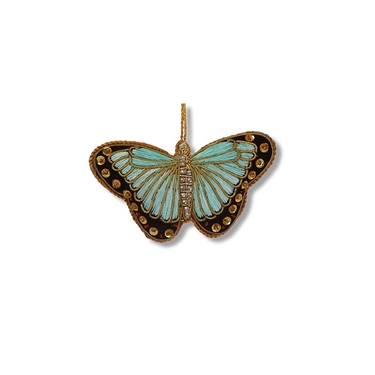 Turquoise Butterfly Decoration