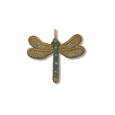 Turquoise Dragonfly Decoration