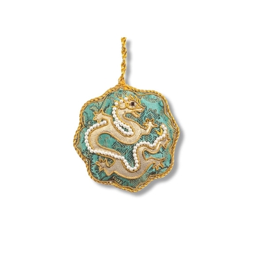 Turquoise Dragon Decoration