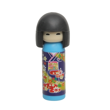 Japanese Kokeshi set of erasers