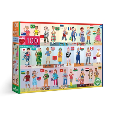 Puzzle de 100 pièces : Enfants Du Monde