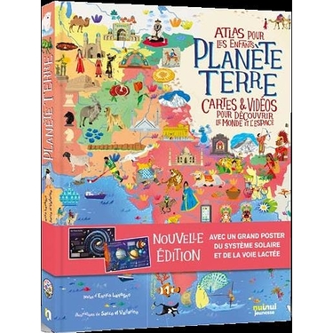Planet Earth Atlas For Children (French version)