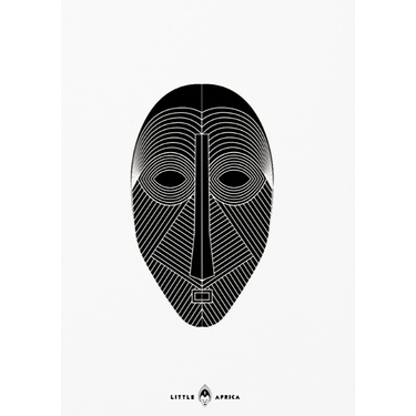 Poster - Kifwebe Mask