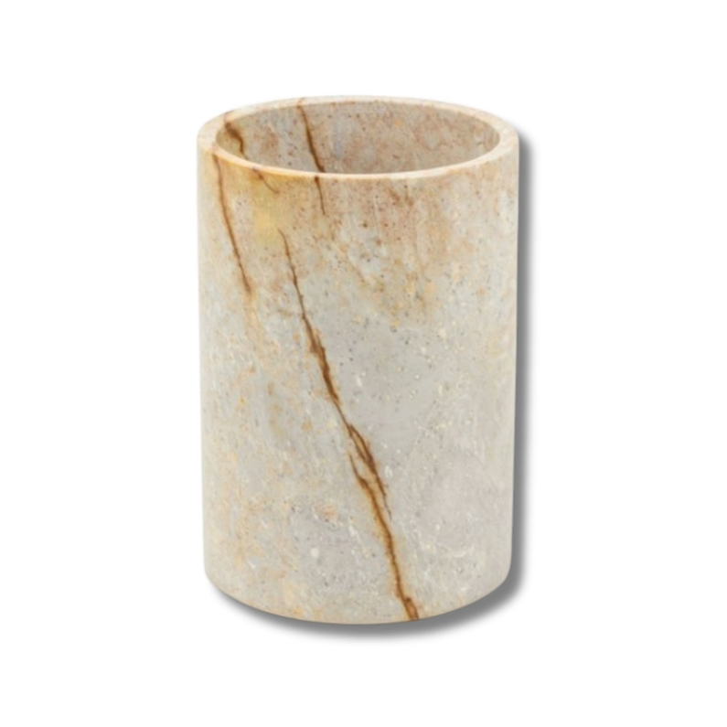 Medium Cylindrical Stone Vase