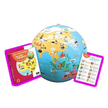 Globe Gonflable Petits Voyageurs 30Cm
