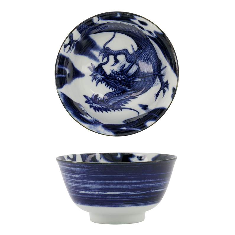 Japanese dragon bowl - M