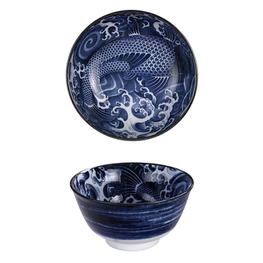 Japanese carp bowl - L
