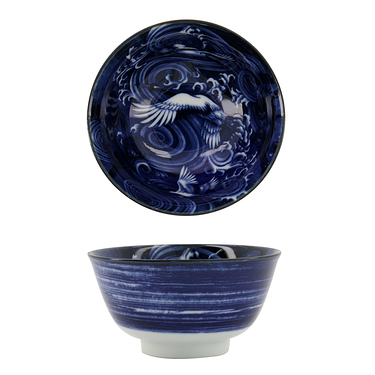 Japanese bird bowl - M