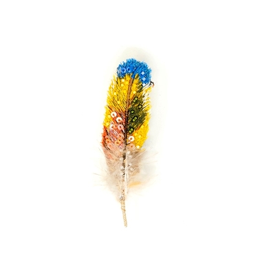 Broche Macaw Feather