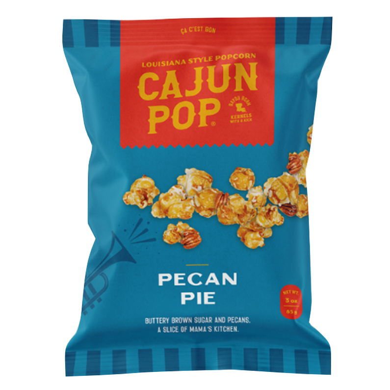 Pop Corn Pecan Pie