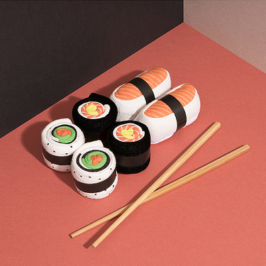 Sushi Socks Gift box - Set of 3 pairs