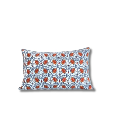 Jaipur Turquoise rectangle cushion cover