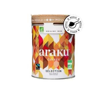 Araku coffee selection ground