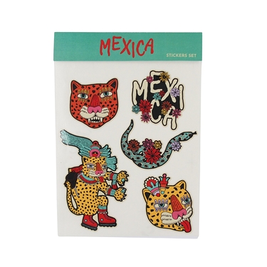 Planche Stickers Mexica